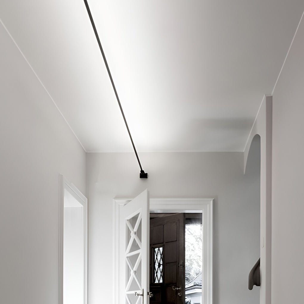 Skyline Linear LED Bar Light Ultra-Thin Steel Rotatable Dimmable Ceiling Wall — 13 to 33 Ft