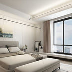 Skyline Linear LED Bar Light Ultra-Thin Steel Rotatable Dimmable Ceiling Wall — 13 to 33 Ft