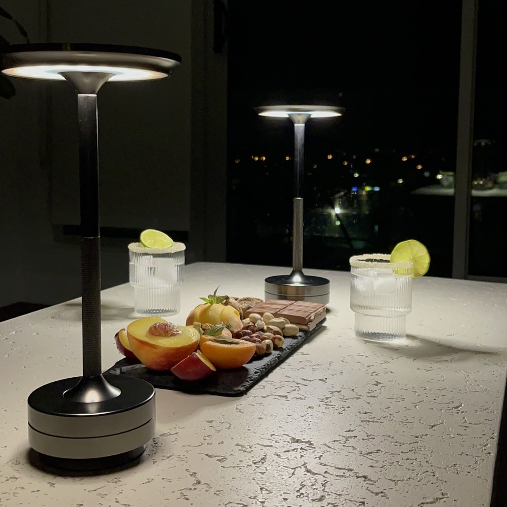 Nara Metallic Cordless Table Lamp