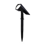 Solar Flood Spike Light Adjustable Angle Aluminum Glass Landscape Outdoor — Warm White Sets