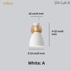 Nordic Multi-Design Bedside Wall Light Modern LED Bedroom Dining Room — White Multi Styles