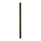 Linear Outdoor Wall Sconce Minimalist LED Black Aluminum Hardwired — 40 to 80 Inch Sets