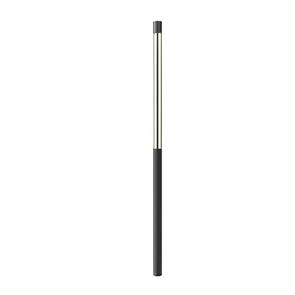 Residential Bollard Lights Modern Cylindrical LED Landscape Pathway Driveway — 31 to 47 Inch Sets
