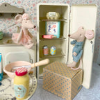 Maileg Dollhouse Fridge, Miniature Size