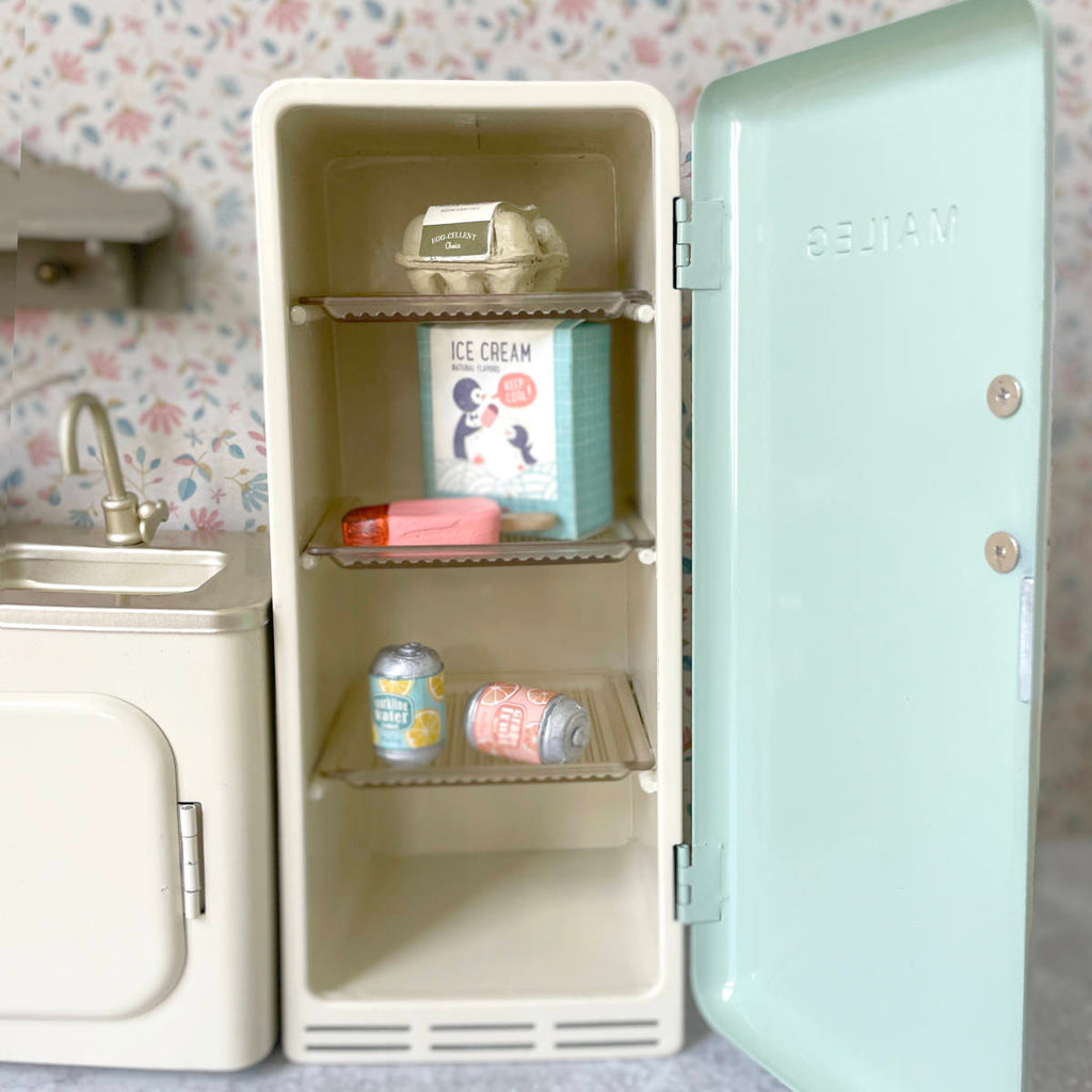 Maileg Dollhouse Fridge, Miniature Size