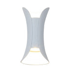 Up Down Outdoor Wall Light Curved LED Aluminum Waterproof Modern