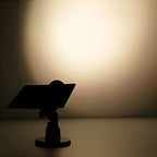 Solar Lawn Spotlights Adjustable Outdoor Tree Accent Light Aluminum — Warm White & RGB Sets