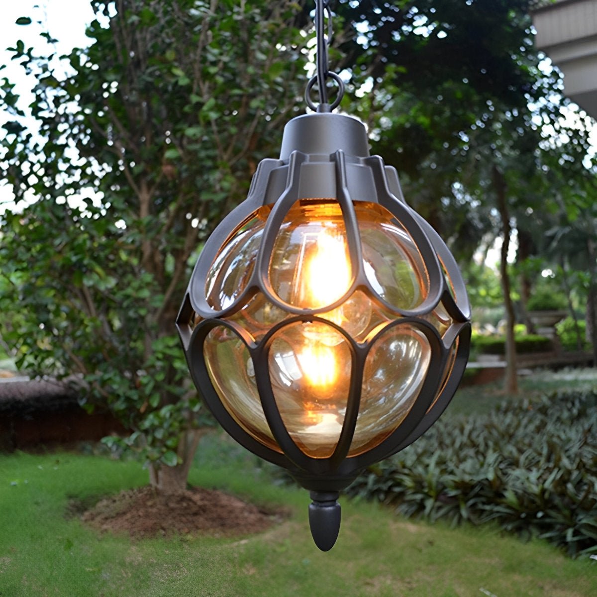 Waterproof Aluminium Ball Outdoor Chandelier Light Hanging Pendant Light