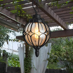 Waterproof Aluminium Ball Outdoor Chandelier Light Hanging Pendant Light