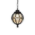 Waterproof Aluminium Ball Outdoor Chandelier Light Hanging Pendant Light