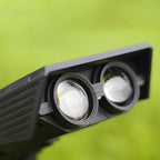Solar Multi-Zoom Spotlight Waterproof LED Landscape Garden Tree — Warm White & RGB Singles to 4-Pack