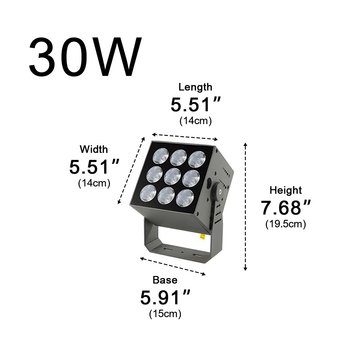 Waterproof IP65 LED Modern Outdoor Wall Lights Spotlight