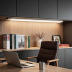 Wireless under cabinet LED lighting motion sensor USB rechargeable kitchen closet — 8 to 24 inch
