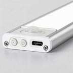 Wireless Under Cabinet LED Lighting Motion Sensor USB Rechargeable Kitchen Closet — 8 to 24 Inch