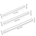Wireless Under Cabinet LED Lighting Motion Sensor USB Rechargeable Kitchen Closet — 8 to 24 Inch