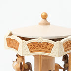 Wooden Carousel Music Box