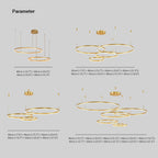 Remi Pendant Light Tir-Circle Liner